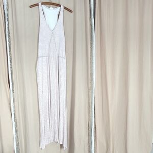 Three Bird Nest Cream and Speckled Maxi Dress Racerback Tank